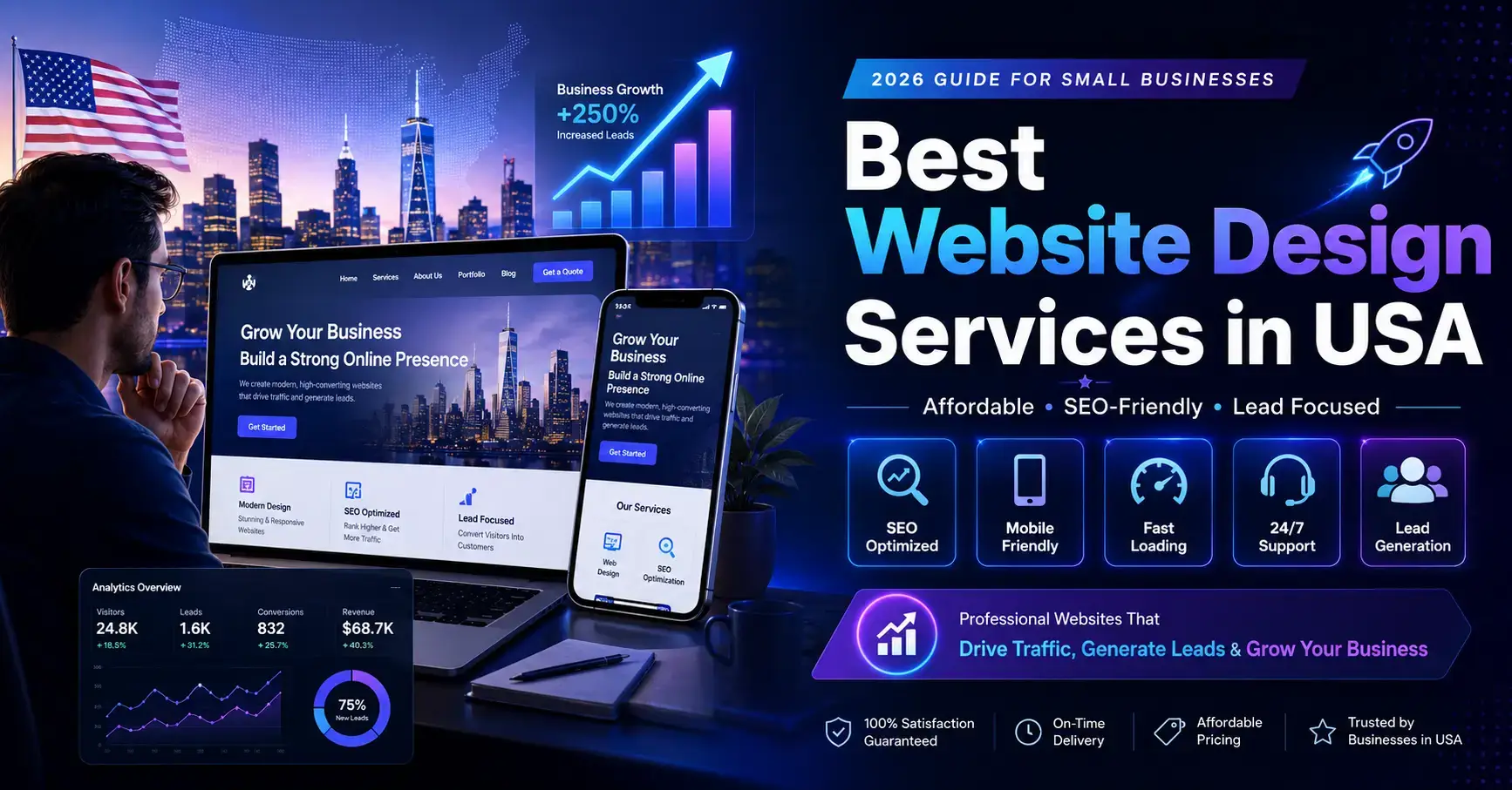 best website design services in USA for small businesses